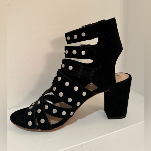 Loeffler Randall Suede Studded Gladiator Sandals - Size 7 - Picture 6 of 8